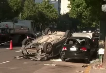 Grave choque en Balvanera: dos heridos y un conductor prófugo